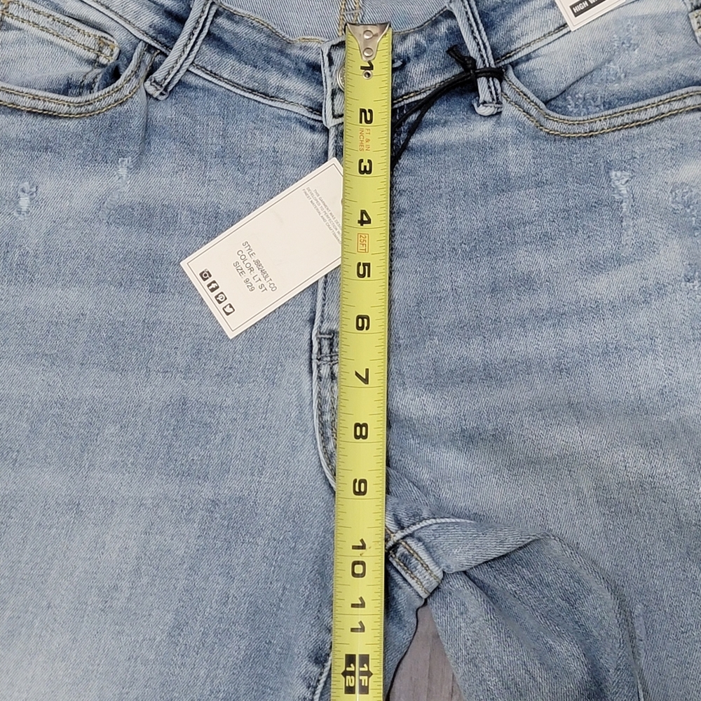 Judy Blue Light Blue High Rise Straight Leg Jeans - Picture 7 of 15
